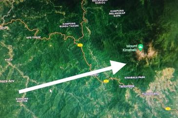 Land for sale in kokol hill with Mount Kinabalu view