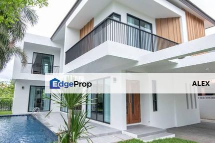 Bumi Lot Double Storey 28x80 Full Loan Gated&Guard, Selangor, Bangi