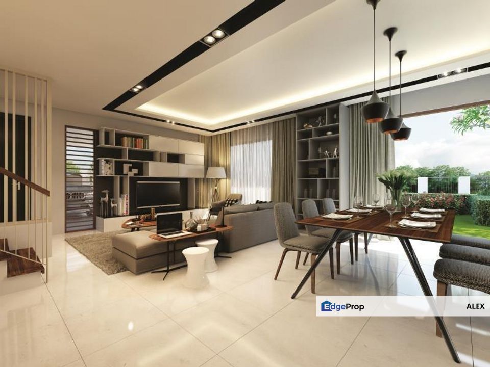 Bukit Jalil Bumi Lot [Monthly Only RM3.8K] 22x80 2Storey Free HOC, Kuala Lumpur, Bukit Jalil