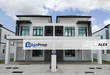 0% Down Payment Double Storey 24x80 Free HOC, Selangor, Sepang