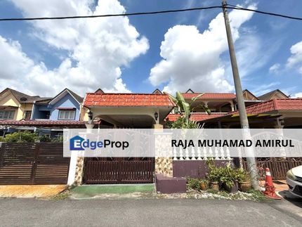 Facing Open Double Storey Terrace Taman Kota Raja, Selangor, Klang