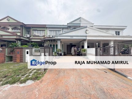 Facing Open Double Storey Bukit Bandaraya Shah Alam, Selangor, Shah Alam