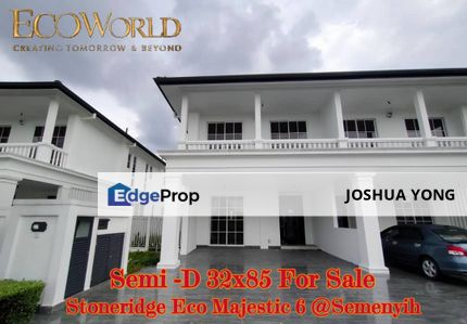 STONERIDGE Semi-D 32x85 PRIME and CALM For Sale, Selangor, Semenyih