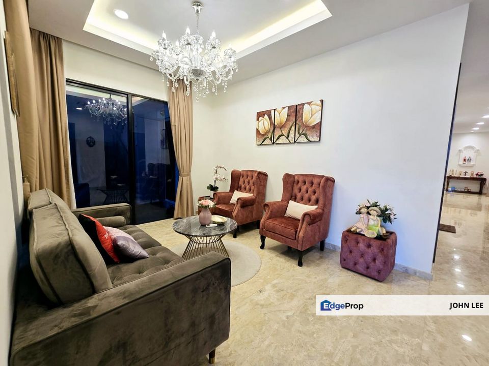 Lake Edge Puchong 2 Storey Semi D House for Sale Land size 50x90 4500sf Good Living Environment Good Location Easy Access LDP, Selangor, Puchong