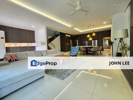 Palmiera Kinrara Residence 2 Storey Semi D House For Sale Bigger size 40x90 Full RENO House, Selangor, Puchong