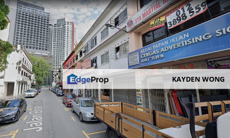 Jalan Brunei Barat Pudu Kuala Lumpur 3 storey shop for sale, Kuala Lumpur, Pudu