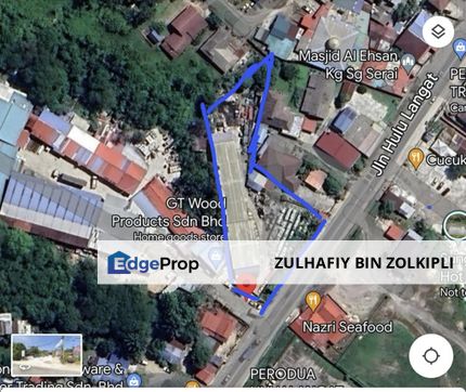 Land and Warehouses, main road Sg Serai, Hulu Langat, Selangor, Hulu Langat