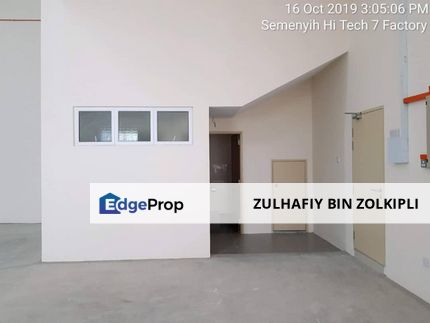 Semenyih Hi-Tech 7 Industrial Park Freehold 1.5 Storey Semi-D Factory, Selangor, Semenyih