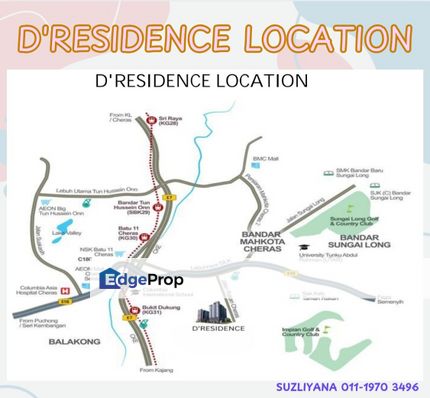 D'RESIDENCE SG LONG , Selangor, Cheras