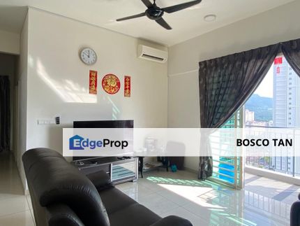 High-Floor | Water Park View | Semi-Furnished – Imperial Residence For Sale, Penang, Sungai Ara