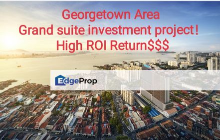 Georgetown Area Hotel Suites investment project！High ROI Return$$$, Penang, Georgetown