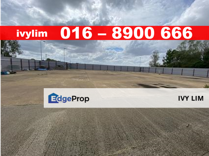 (Limited Unit) West Port 20 acres Industrial Land with Infrastructure, Selangor, Port Klang