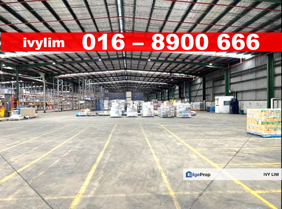 West Port Warehouse For Rent for Rental RM1,140,000 By IVY LIM