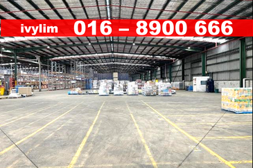 Telok Panglima Garang 1.5sty Semi-Detached Factory For Rent