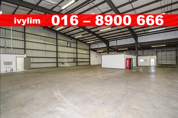 Telok Panglima Garang 1.5sty Semi-Detached Factory For Rent