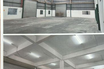 Klang 1.5 Storey Semi D Factory For Rent