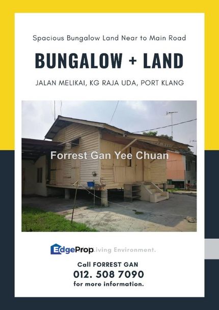 Jalan Melikai, Port Klang @ Bungalow, Selangor, Klang