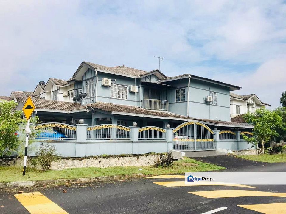 CORNER LOT DOUBLE STOREY TERRACE LORONG NALURI SUKMA PUNCAK ALAM for ...