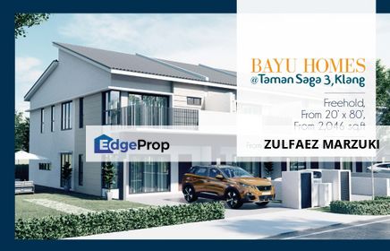 Double Storey Terrace , Taman Saga Klang 7km away from AEON Bukit Tinggi, Selangor, Klang