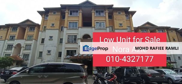 Good for investment or Own Stay Cindai Apartment Astana Alam for Sale, Selangor, Bandar Puncak Alam