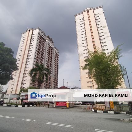 Partly Furnishes and Facing Pool Condo Langat Jaya Cheras for Sale, Selangor, Batu 9th Cheras
