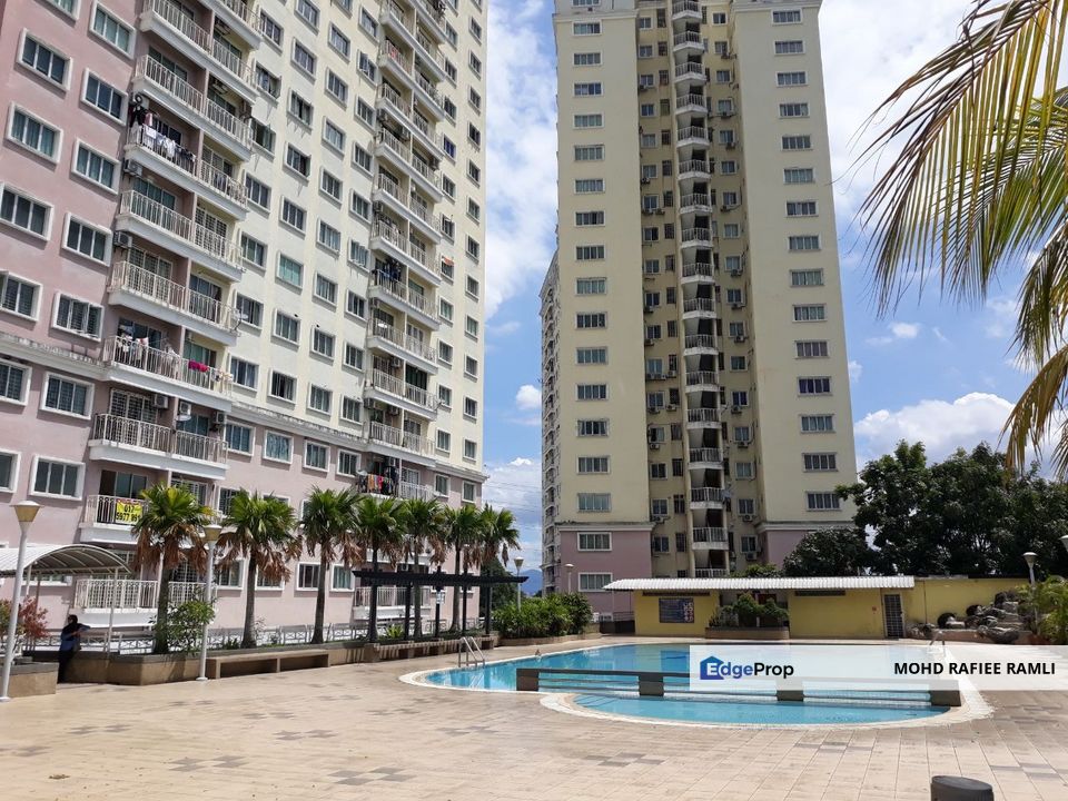 Juta Mines Condo Seri Kembangan Facing Lake and Swimming Pool for Sale, Selangor, Seri Kembangan