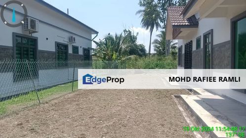 Single Storey Bungalow 60’ x 82.5’ Taman Sri Unas 2 Muar for Sale, Johor, Muar