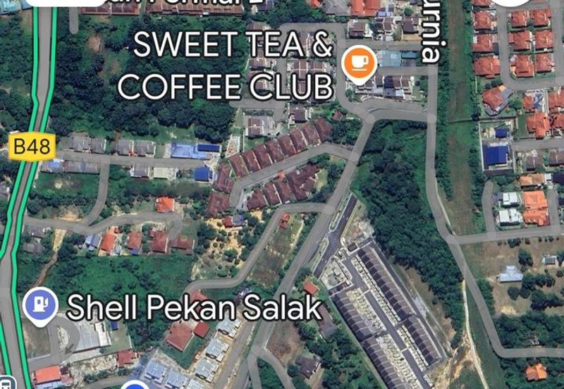 Rumah Baru Berkembar 2 Tingkat Design Moden Taman Salak Mulia Berhampiran KLIA Sepang Selangor untuk Dijual