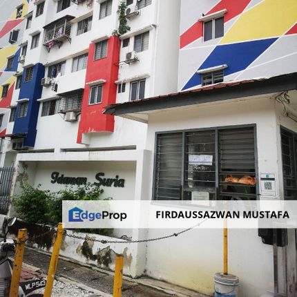 [FREEHOLD] Pangsapuri Idaman Suria, Medan Idaman Setapak KL, Kuala Lumpur, Setapak