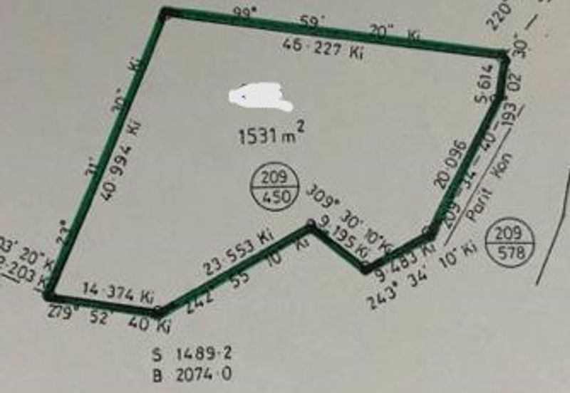 Lot Tanah Jalan Tunku, Bukit Tunku Kuala Lumpur Ge