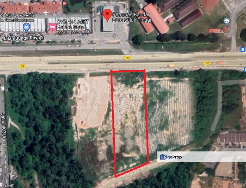 Bandar Baru Salak Tinggi Tanah Rata Tepi Jalan 2 Ekar Geran Individu, Selangor, Sepang