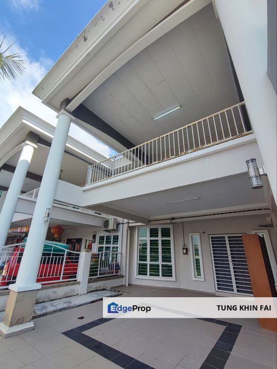 2 Storey Terrace For Sale at Riverside Residences, Taman Krubong Utama, Melaka ( Gated & Guarded ), Melaka, Krubong