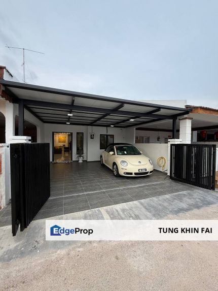 Renovated Freehold Ujong Pasir 1 Storey Terrace with Mezzanine Floor, Melaka, Melaka Tengah