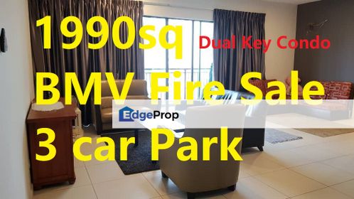 Dual Key Condominium Freehold Puchong Sunway Old Klang Below Market Value 3 car park, Selangor, Puchong