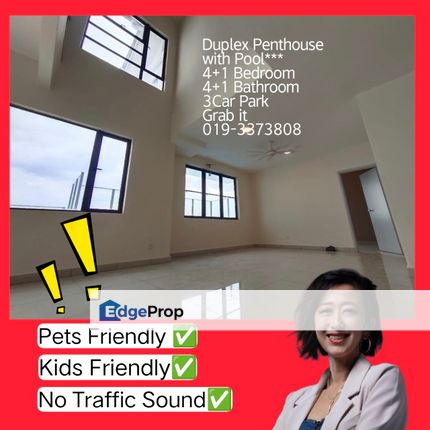 Big Penthouse pets Friendly Duplex 5 rooms, Selangor, Puchong