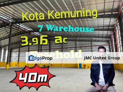 Kota Kemuning, Shah Alam Warehouse for sale, 7 warehouse, 3,96 acres, Freehold, Selangor, Shah Alam