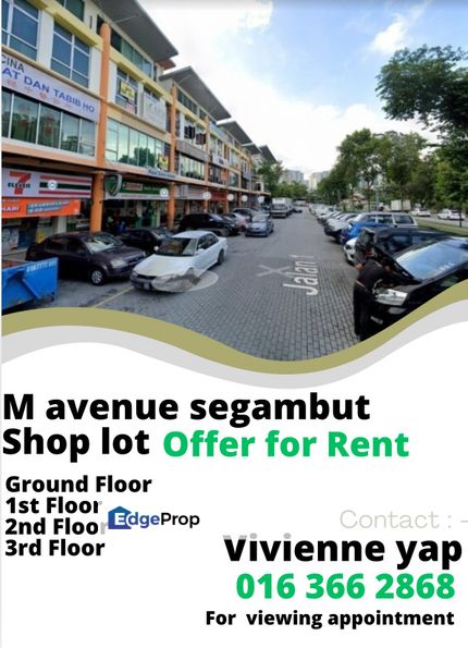 M avenue Ground floor segambut kepong mon't kiara Shop , Kuala Lumpur, Segambut