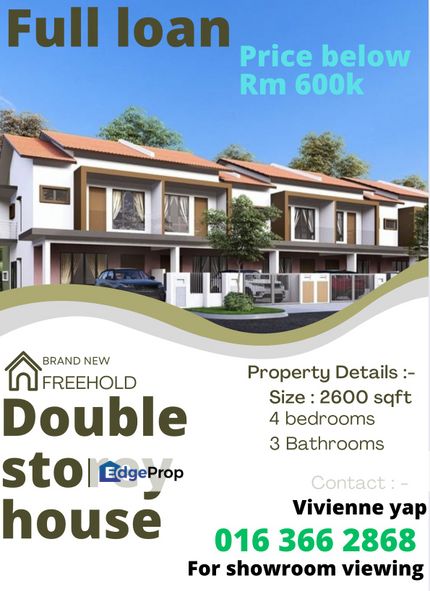 Double Double Storey Desa Coalfield Puncak Alam Puncak Awani Selangor , Selangor, Sungai Buloh