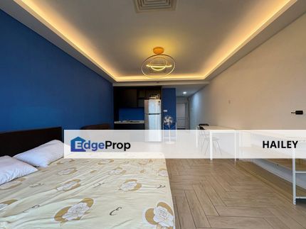 Fully Furnished Studio Unit Crown Tower Empire City PJ Damansara Perdana, Selangor, Petaling Jaya