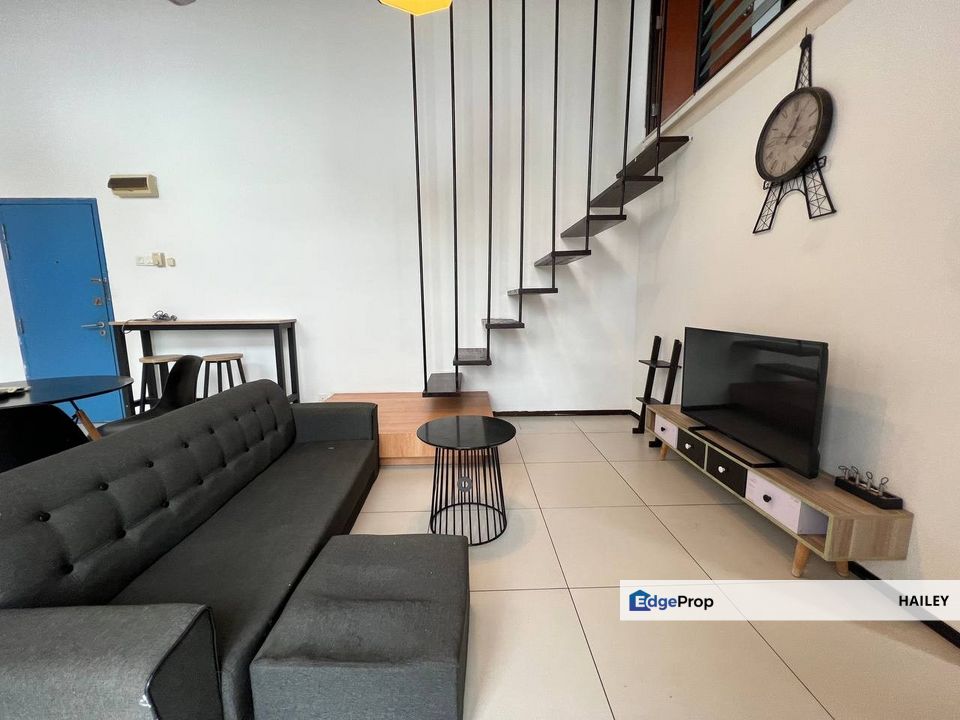 [Duplex | SOHO] Fully Furnished 2 Beds 2 Baths Colonial Loft Empire City PJ Damansara Perdana For Rent, Selangor, Damansara Perdana