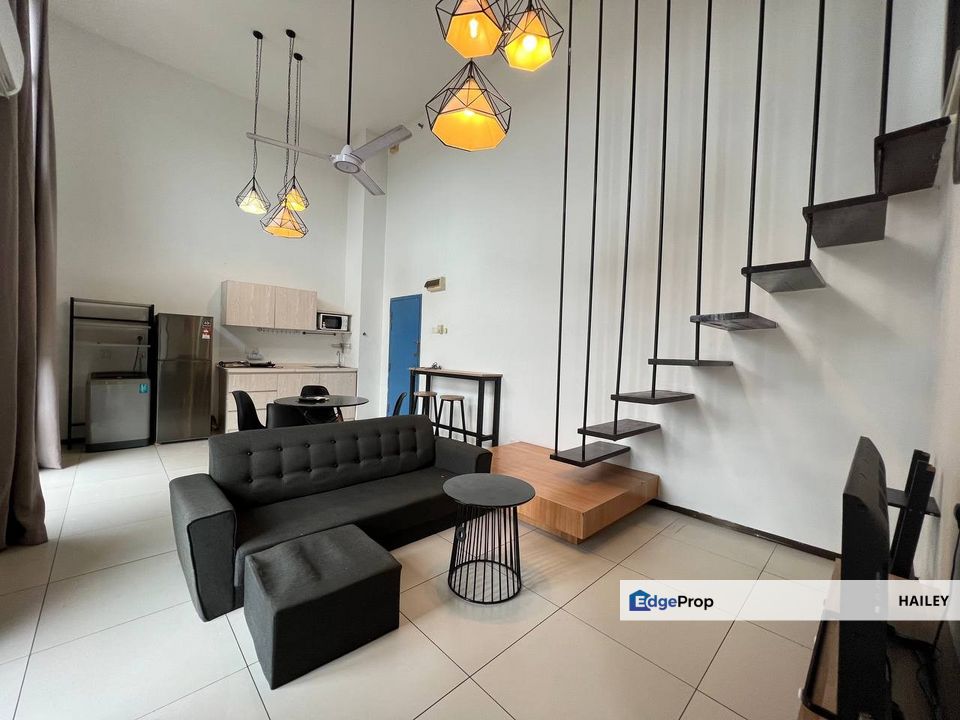[Duplex | SOHO] Fully Furnished 2 Beds 2 Baths Colonial Loft Empire City PJ Damansara Perdana For Rent, Selangor, Damansara Perdana
