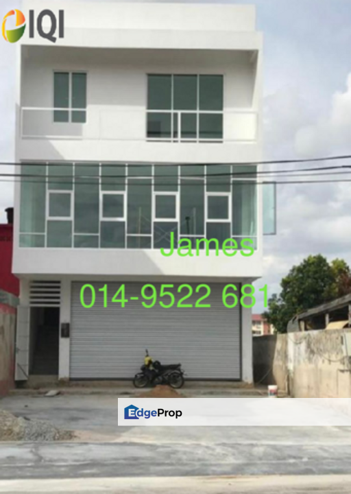 FREEHOLD 3 Storey Shoplot Bandar Hilir near Melaka Raya Ujong Pasir , Melaka, Melaka Tengah