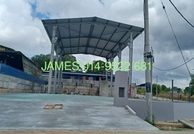 CORNER Warehouse with Gated & Covered in Bukit Rambai Near Bertam Tanjung Minyak Cheng Krubong Rembia