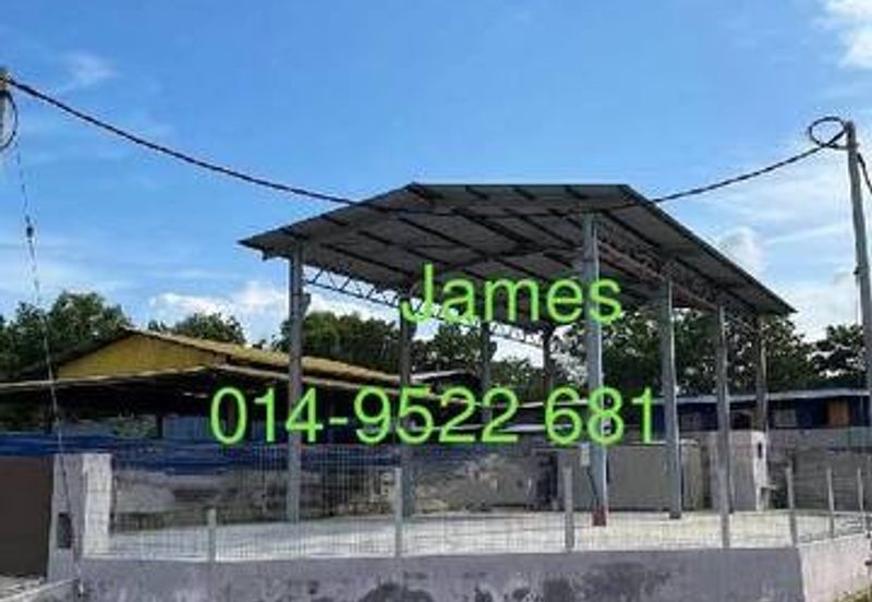 CORNER Warehouse with Gated & Covered in Bukit Rambai Near Bertam Tanjung Minyak Cheng Krubong Rembia