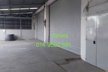 1.5 Storey Warehouse Fully Covered Malim Jaya near Merdeka Permai Bachang