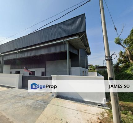 5400sf Covered Semi D Warehouse Krubong near Taman Merdeka Cheng, Melaka, Krubong