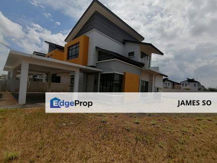 8200sqft CORNER Lot Double Storey Bungalow 1 Krubong Near Cheng Paya Rumput Perdana, Melaka, Krubong