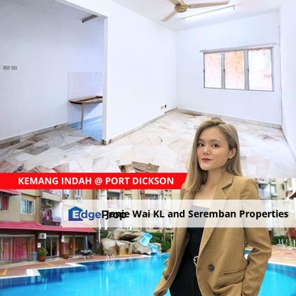 Freehold Kemang Indah Apartment Port Dickson Batu 7 Teluk Kemang, Negeri Sembilan, Port Dickson