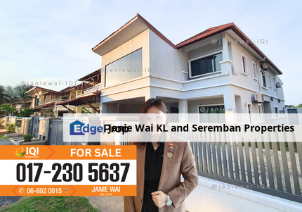 Taman Equine Seri Kembangan Selangor Double Storey Semi Detached Premium Condition Equine Park, Selangor, Seri Kembangan