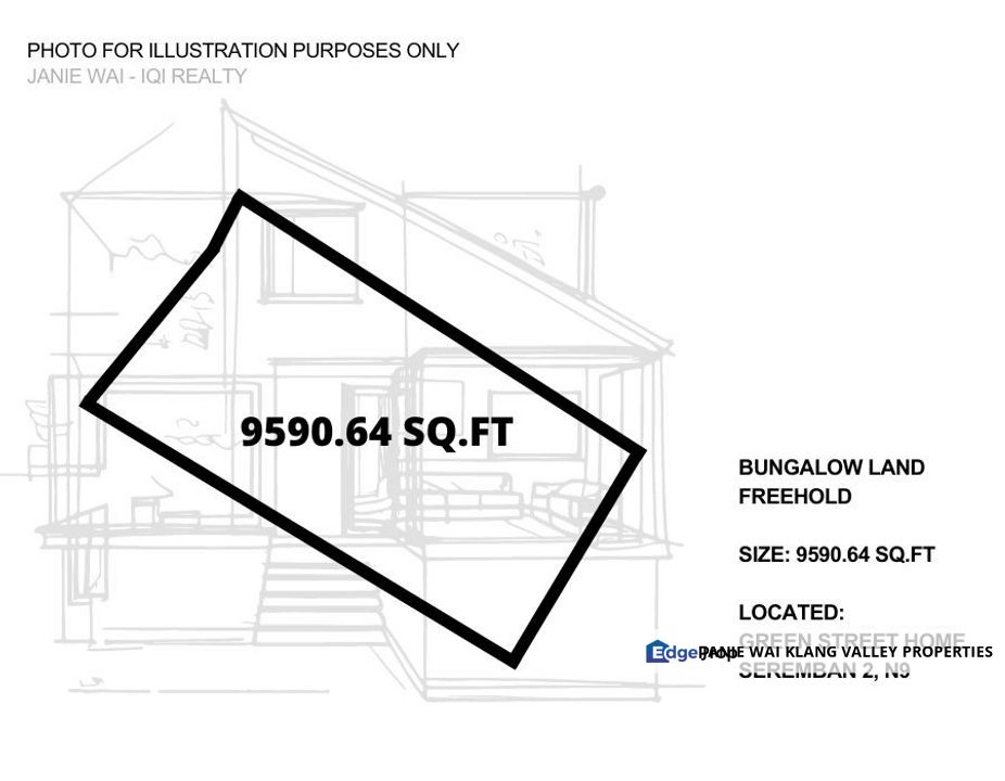Seremban 2 Bungalow Land Green Street Home Gated Guarded Freehold Negeri Sembilan, Negeri Sembilan, Seremban